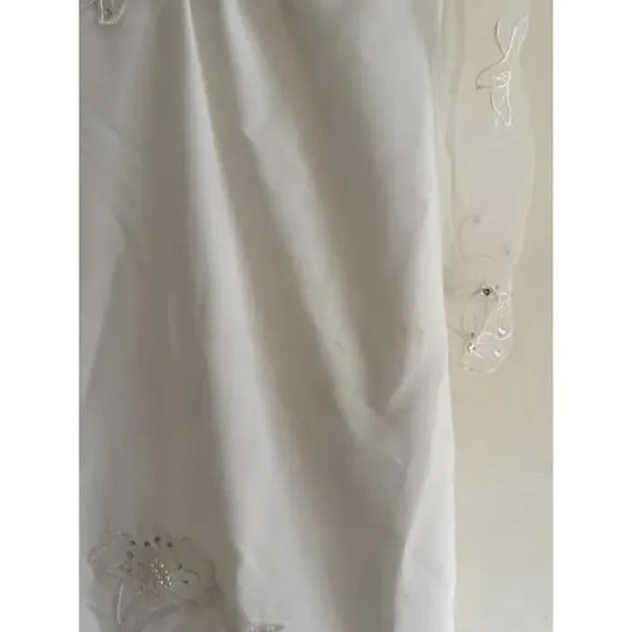 Vintage Wedding Dress Gown Set Veil Cape Headpiece Preserved Keepsake Box - Picture 16 of 16